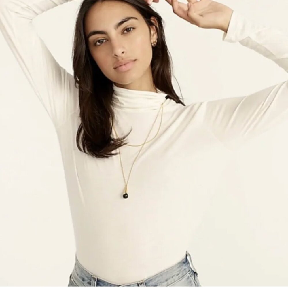 J. Crew Tissue Turtleneck